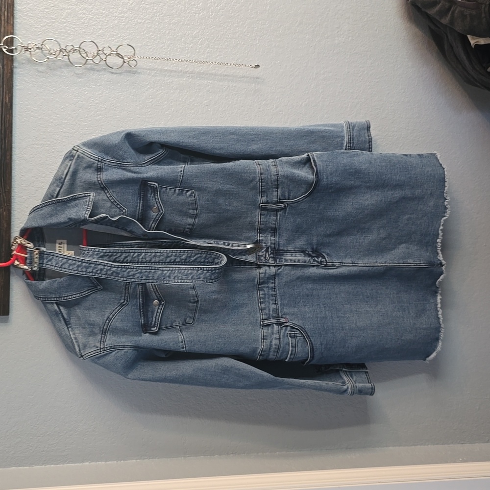 Idyllwind denim long sleeve dress